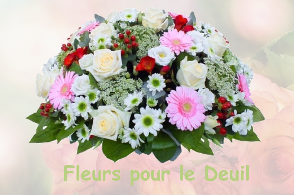 fleurs deuil MONESTIER-MERLINES